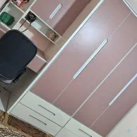 کابینت و کمددیواری سرویس چوبی کامل...