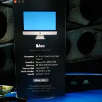 آی مک ۲۷ اینچ غول تلویزیون سونی ۵۰ اینچ iMac