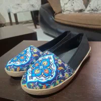 کفش کالج زنانه طرح ترمه