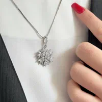 گردنبند نقره دخترانه ویژه روزدخترکد045کارگاه نقره|بدلیجات|تبریز, |دیوار