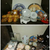 استکان لیوان بشقاب گلدان دیوار کوب