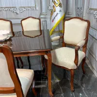 میز نهار خوری و صندلی فرانسوی
