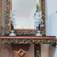 آینه شمعدان|آینه|میاندوآب, |دیوار