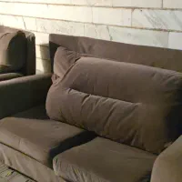 مبلمان راحتی دونفره و  یک نفره همراه با دو تا عسلی|مبلمان خانگی و میز عسلی|تهران, شهرک غرب|دیوار