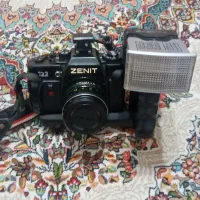 دوربین عکاسی حرفه ای زنیت ۱۲۲ همراه فلش