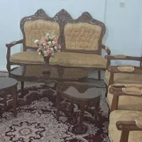 مبل سلطنتی ۹ نفره قیمت مناسب|مبلمان خانگی و میز عسلی|بهار, |دیوار