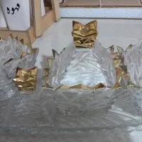 جا قندی کریستال ۳ عدد