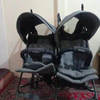 کالسکه دوقلو سالم در حدنو ۲۳۰۰هزار تومان