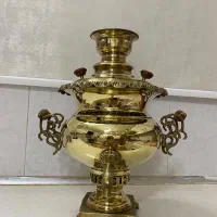 سماور ذغالی برنجی