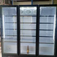 یخچال مشکی بنفش متریال روز دانفس