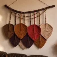 دیوار کوب برگ