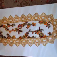 رومیزی سه تیکه|پرده، رانر، رومیزی|فردیس, شهرک ارم|دیوار