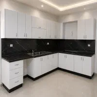کابینت تمام mdf سه متر بالا سه متر پایین