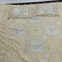 لحاف روتختی تمیز و سالم شسته