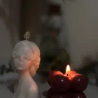 شمع دست ساز روبیک ۴ تایی