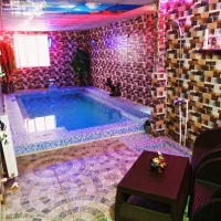 باغ ویلا لوکس ودیدنی،استخر سرپوشیده لاکچری آب گرم