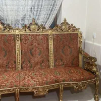 مبل ۷نفره کلاسیک و ناهار خوری ۶ نفره با عسلی و...|مبلمان خانگی و میز عسلی|محمودآباد, |دیوار