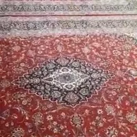 فرش جفت کاشان 3×4 لاکی نقشه ی قطبی|فرش|اصفهان, نقش جهان|دیوار