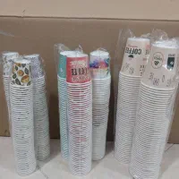 شات قهوه یکبارمصرف کاغذی