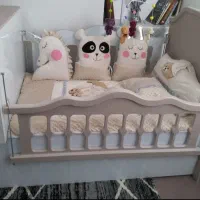 سرویس خواب نوزاد نوجوان|تخت و سرویس خواب|زرقان, |دیوار