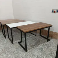 میز کار ساده میز کنفرانس میز مدیریت طرح ال آهنی|میز تحریر و کامپیوتر|اصفهان, رهنان|دیوار