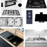 اجاق گاز صفحه ای پادیسان / هود / سینک مدلfdg87ل