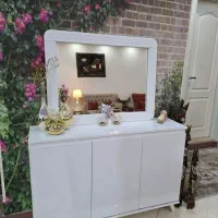 جاکفشی کلاسیک طرح کنسول درب ام دی اف بدون دستگیره