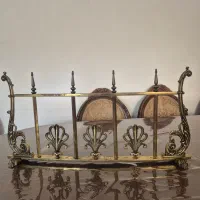 دکوری شومینه برنجی
