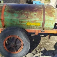 تانکر آب و گازوییل چرخدار ۱۱ بشکه ای|مصالح و تجهیزات ساختمان|شادیان, |دیوار