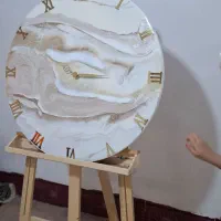 ساعت دیواری رزینی|ساعت دیواری و تزئینی|دوگنبدان, |دیوار