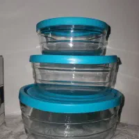 ظروف گرد شیشه ای نونو