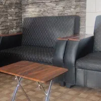 مبل چرم مدل اطلس.