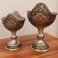 جفت کشکول مسی قلمزنی