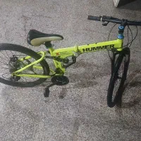 دوچرخه 24 هامر تاشو|دوچرخه، اسکیت، اسکوتر|شیراز, شهرک ترکان|دیوار