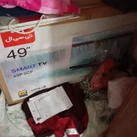 تلویزیون tcl۴۹اینچ منحنی|تلویزیون و پروژکتور|نهاوند, |دیوار