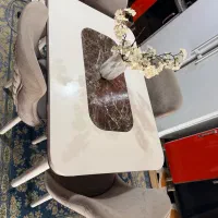 میز ناهار خوری|میز و صندلی غذاخوری|گتوند, |دیوار