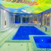 باغ ویلای عمارت اهورا آبگرم لوکس و آرام|اجارهٔ کوتاهمدت ویلا و باغ|مشهد, عسگریه|دیوار