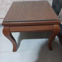 میز بزرگ و دو تا میز عسلی|مبلمان خانگی و میز عسلی|دزفول, |دیوار