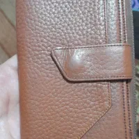 کیف پول جیبی اسپرت زنانه و مردانه به شرط چرم تبریز