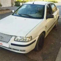 سمند LX EF7 سفید مدل 92 کارکرد 350|خودرو سواری و وانت|فرخ‌شهر, |دیوار