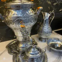 ست سماور برند اصلی نگار