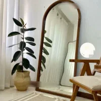 آینه قدی گنبدی چوب روس طبیعی اقساط کالا برگ