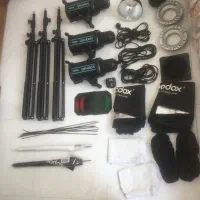 کیت‌ باکس کامل نور پردازی Godox