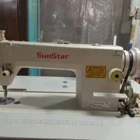 چرخ خیاطی صنعتی و چرخ سردوز پنج نخ و اتو بخار