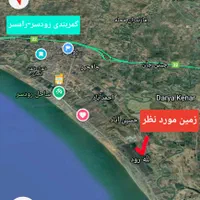 فروش ۶۶۵ متر زمین ساحلی باسند بر اصلی روستا للارود|فروش زمین و ملک کلنگی|رودسر, |دیوار