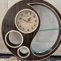 ساعت دیواری چوبی