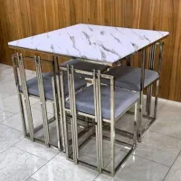 میز ناهارخوری مدرن مینیمال با ابعادکم ۴  ۶  ۸  ۱۰