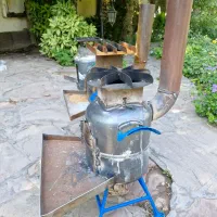 اجاق هیزمی بخاری کباب پز ذغالی طبیعت گردی باغ ویلا|کوهنوردی و کمپینگ|کوهسار (البرز), |دیوار