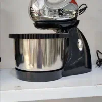 همزن خمیزن کاسه دار چرخش استیل مشکی