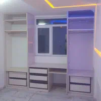 کابینت کمد دیواری جاکفشی  کتاب خونه بازسازی خونه|جاکفشی، کمد، دراور|کرج, خرمدشت|دیوار